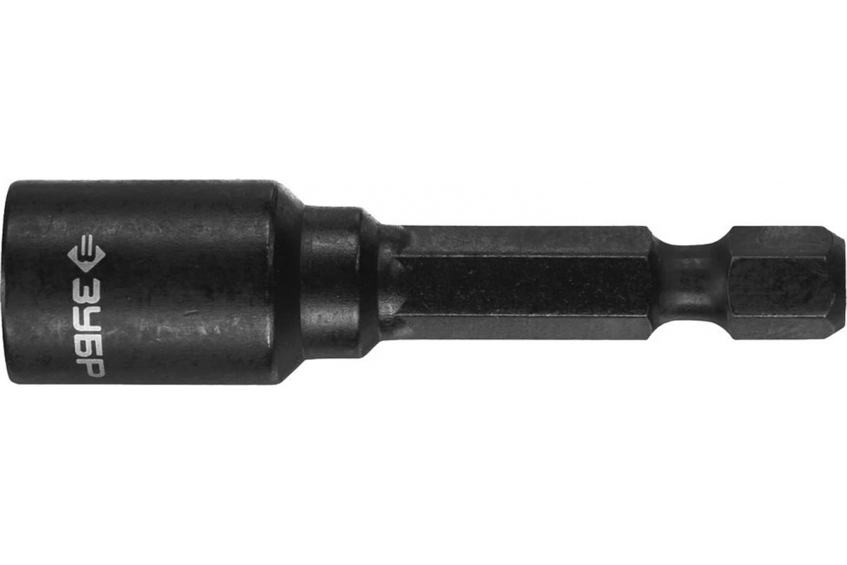 Бита с торцовой головкой, Нат-драйвер, 8 х 50 мм, 1 шт, ЗУБР, 987-04112