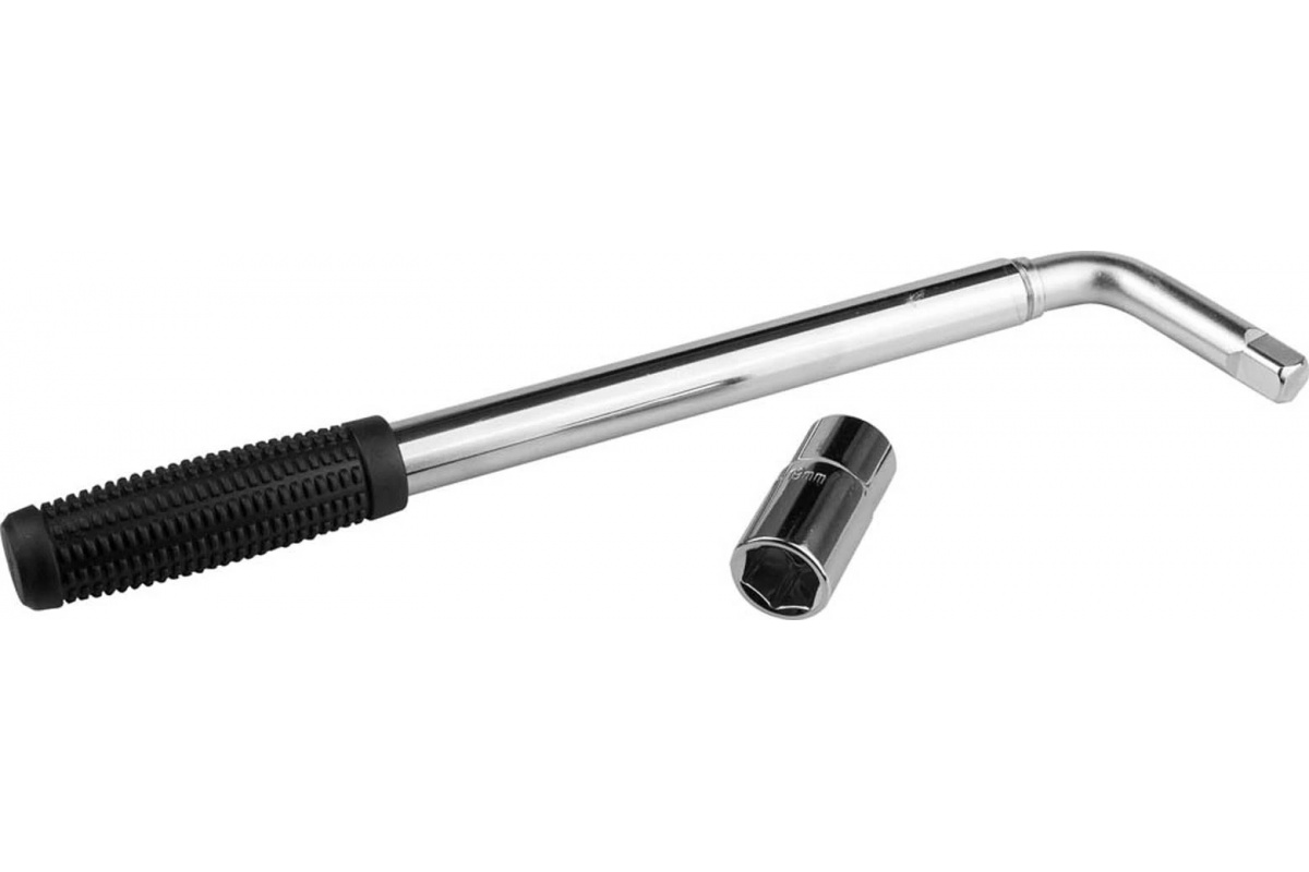 Баллонный ключ телескопический 17-19 мм, Cr-V сталь, STAYER, 987-04840