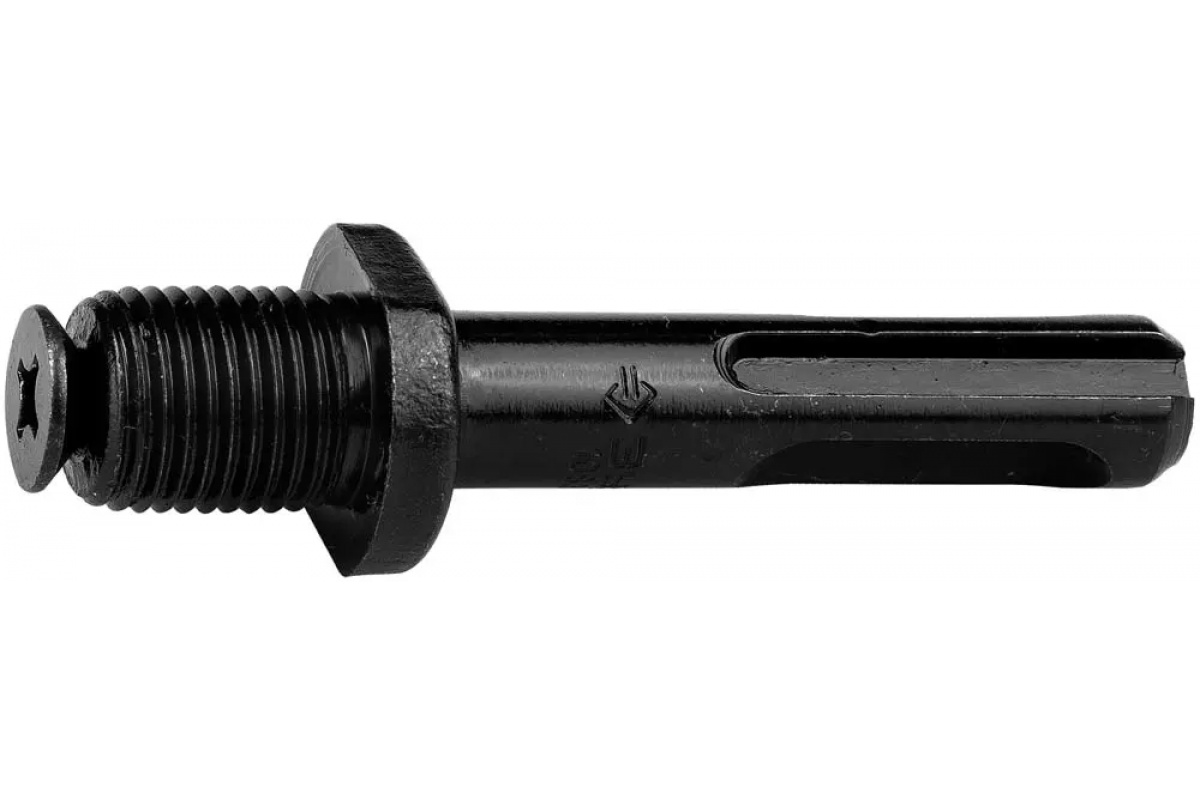Переходник резьбовой Мастер с винтом, 65 мм, SDS+ на патрон 1/2, ЗУБР, 987-05485