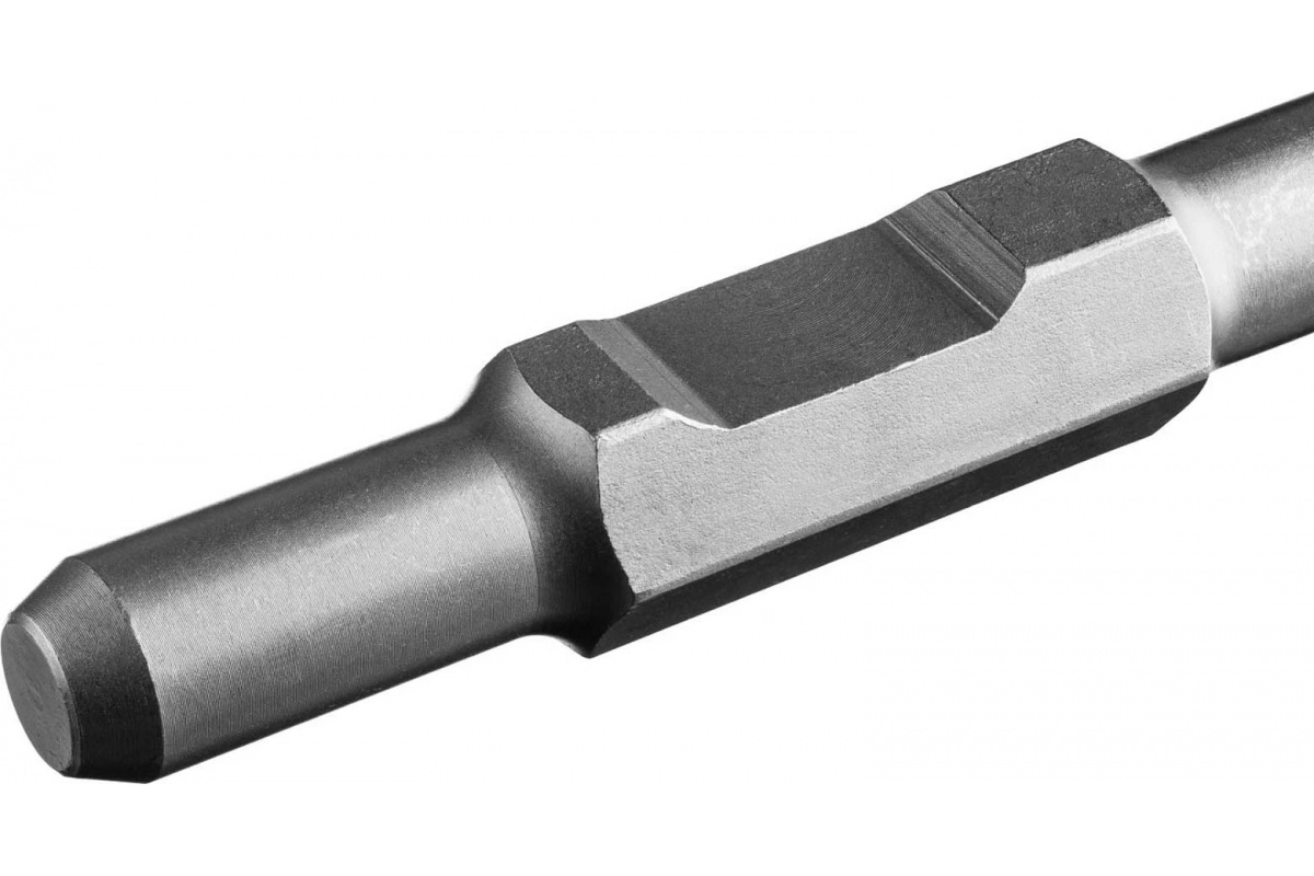 Зубило лопаточное, HEX 30, 75 х 400 мм, KRAFTOOL, 987-06405