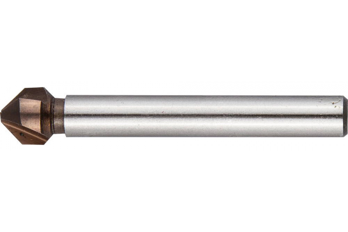 Зенкер конусный для раззенковки, М3, D-6.3 x 45 мм, ЗУБР, 987-07643