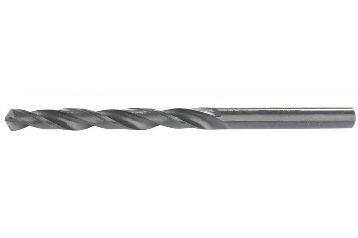 Сверло парооксидированное, Техник, сталь Р4М2, D-4 х 75 мм, по металлу, 10 шт, ЗУБР, 987-13914