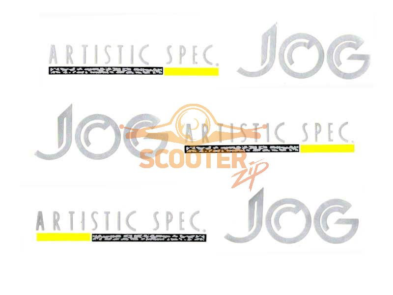 Наклейки (3шт) (5х25) Jog Artistic для скутера Yamaha CY50 (3KJ) Artistic, 4620761960854