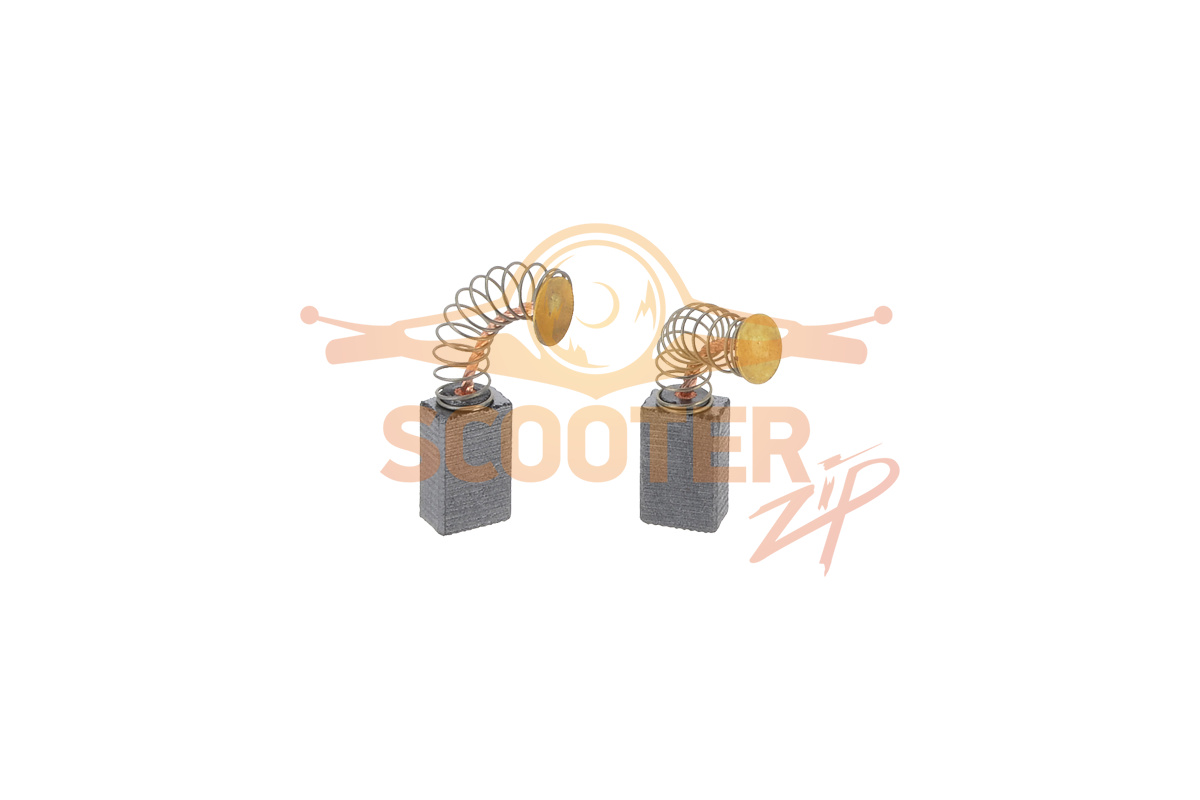 Щетка угольная 11х7х17 (пружина, пятак) для триммера электрического HUTER GET-1200SL (s/n с SAF141~), PTR2000-EL/81