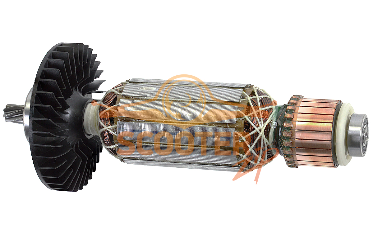 Ротор (Якорь) BOSCH 1619P06345 (L-173 мм, D-40 мм, 7 зубов, наклон влево), 1619P06345