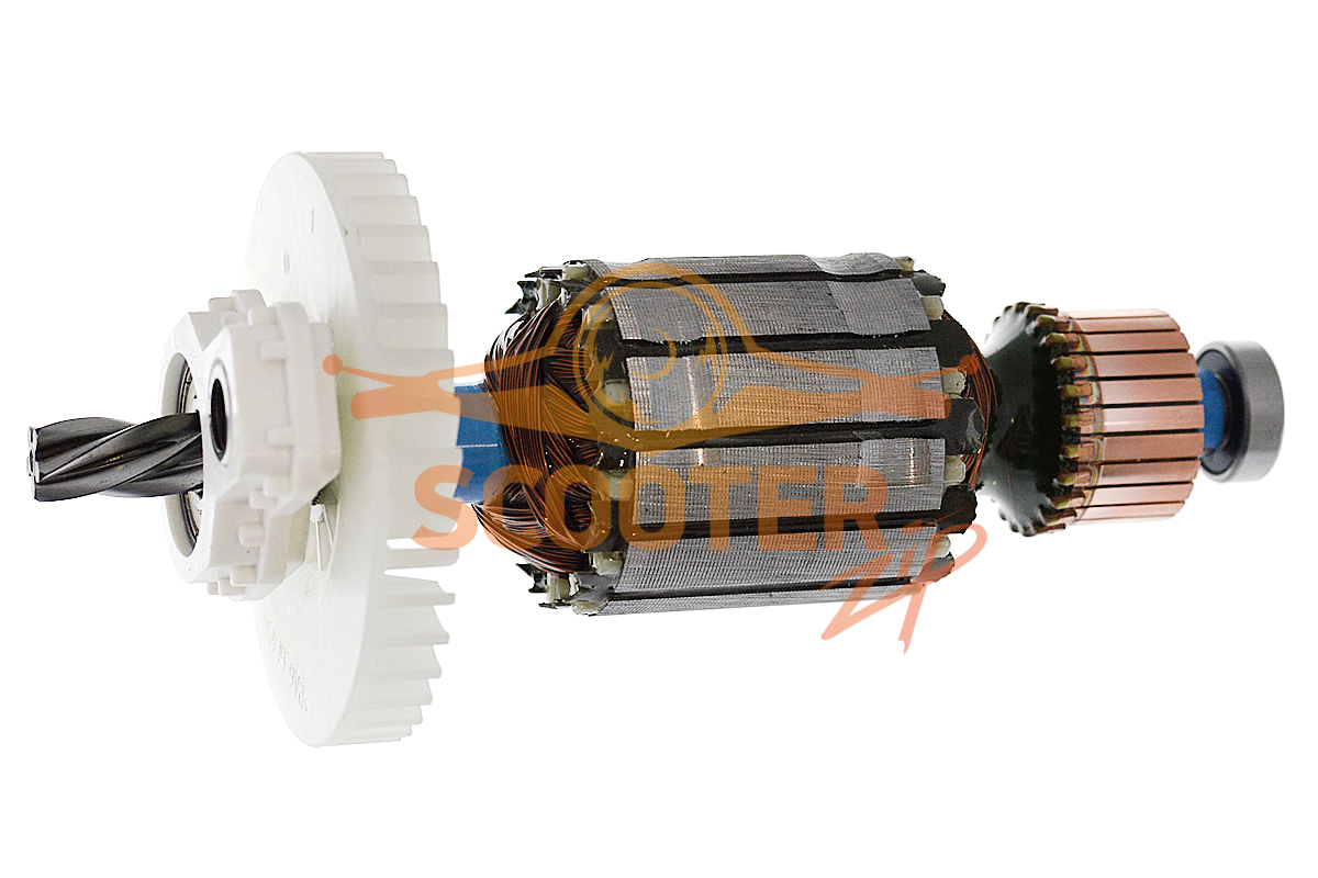 Ротор (Якорь) BOSCH 1609203Y11 (L-161.5 мм, D-44 мм, 5 зубов, наклон влево), 1609203Y11