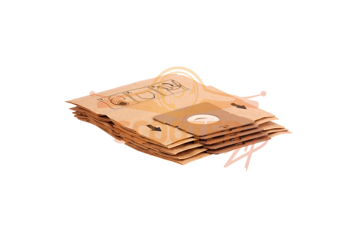 Мешки бумажные 5 шт для пылесоса SAMSUNG SC6100 CUPID, 810-0415
