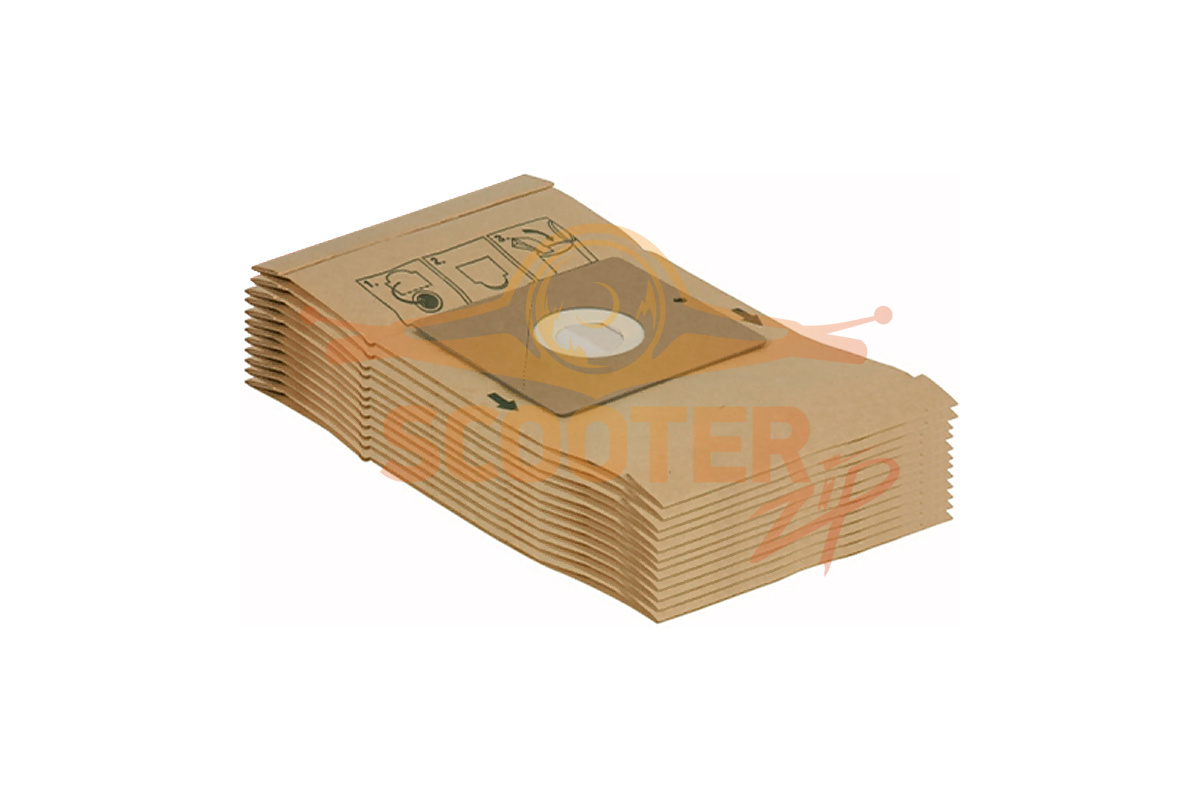 Мешки бумажные 12 шт + 2 микрофильтра для пылесоса SAMSUNG SC5251 EASY, 810-1012