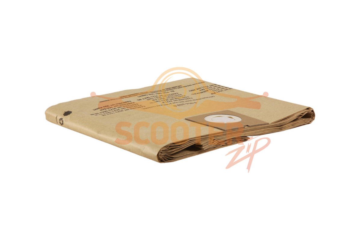 Фильтр-мешки бумажные горизонтальные, 5 шт для пылесоса KARCHER, 810-1566