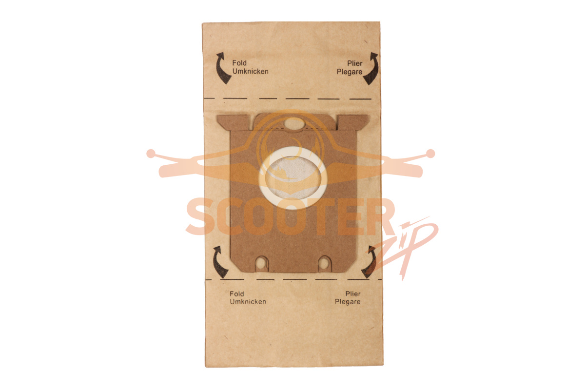 Мешки бумажные 5 шт для пылесоса ELECTROLUX ZUSG3690 ULTRASILENCER GREEN, 810-1631