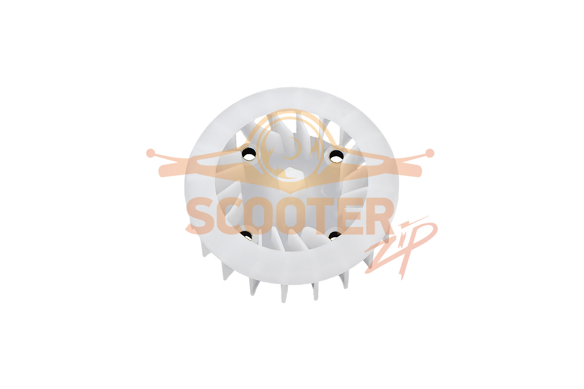 Вентилятор охлаждения для скутера Китаец с двигателем 139QMB 50-70 см3, 392-3182