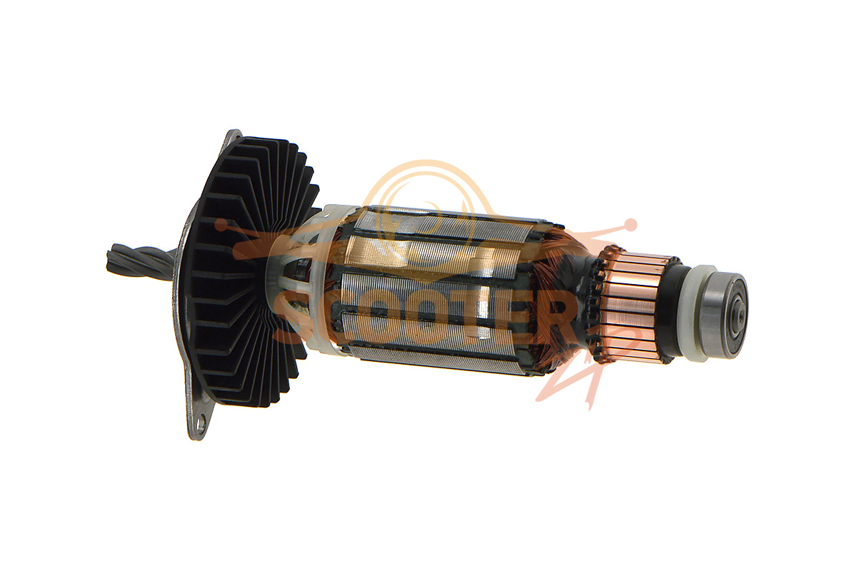 Ротор (Якорь) (L-151 мм, D-35 мм, 5 зубов, наклон вправо) для перфоратора DeWalt D25223K TYPE 1, N081737
