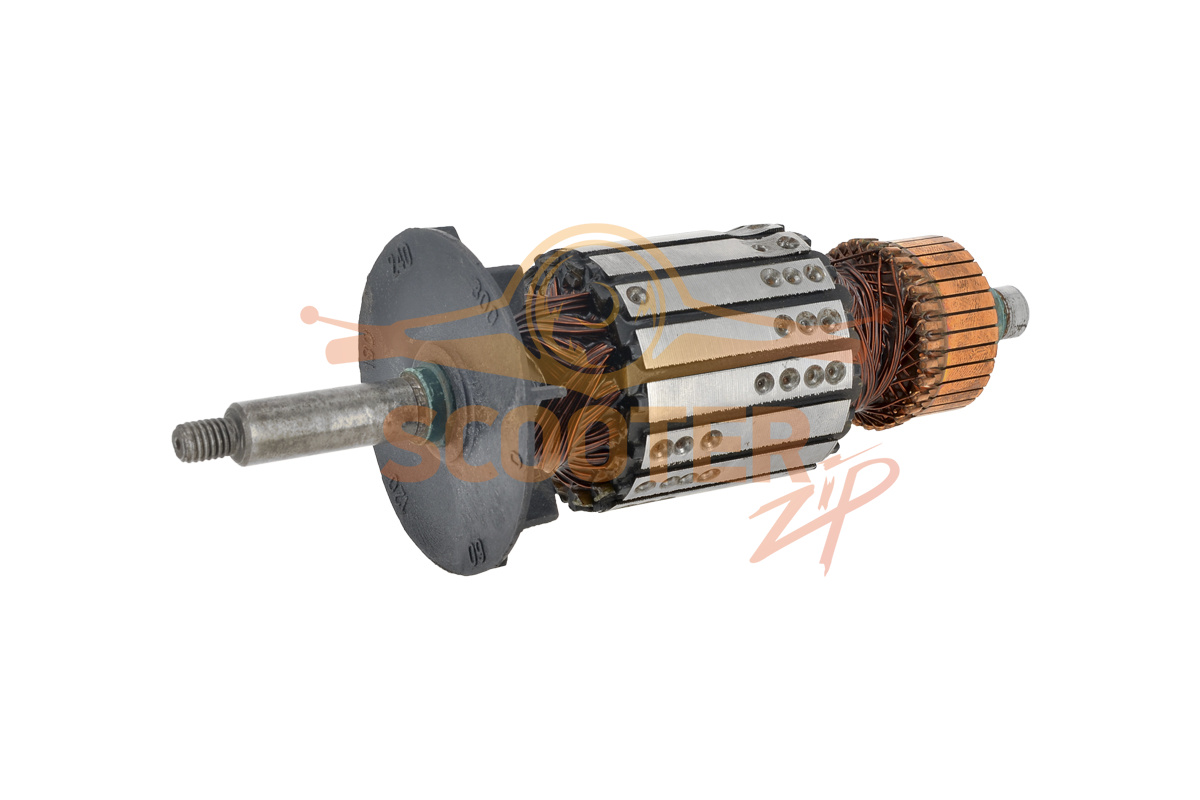 Ротор (Якорь) (L-200 мм, D-54 мм) для зернодробилки Фермер ДК-110 Ростов, 851-4727