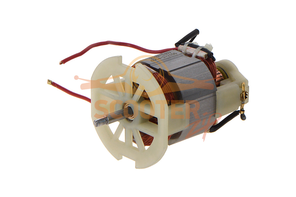 Электродвигатель в сборе для триммера электрического HUTER GET-25 (s/n ENB~), 61/59/529