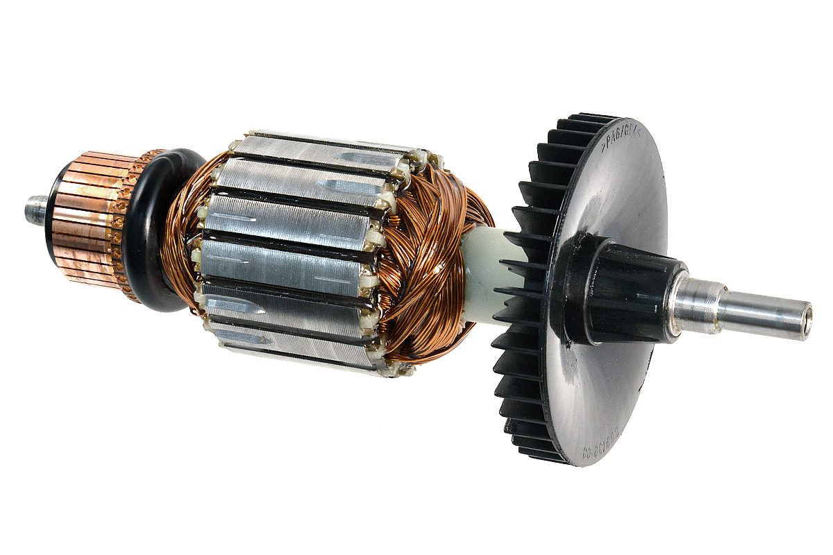 Ротор (Якорь) DeWalt для пилы торцевой DWS778 TYPE 1 230В (L-200 мм, D-54 мм, внутренняя резьба М5), N231746