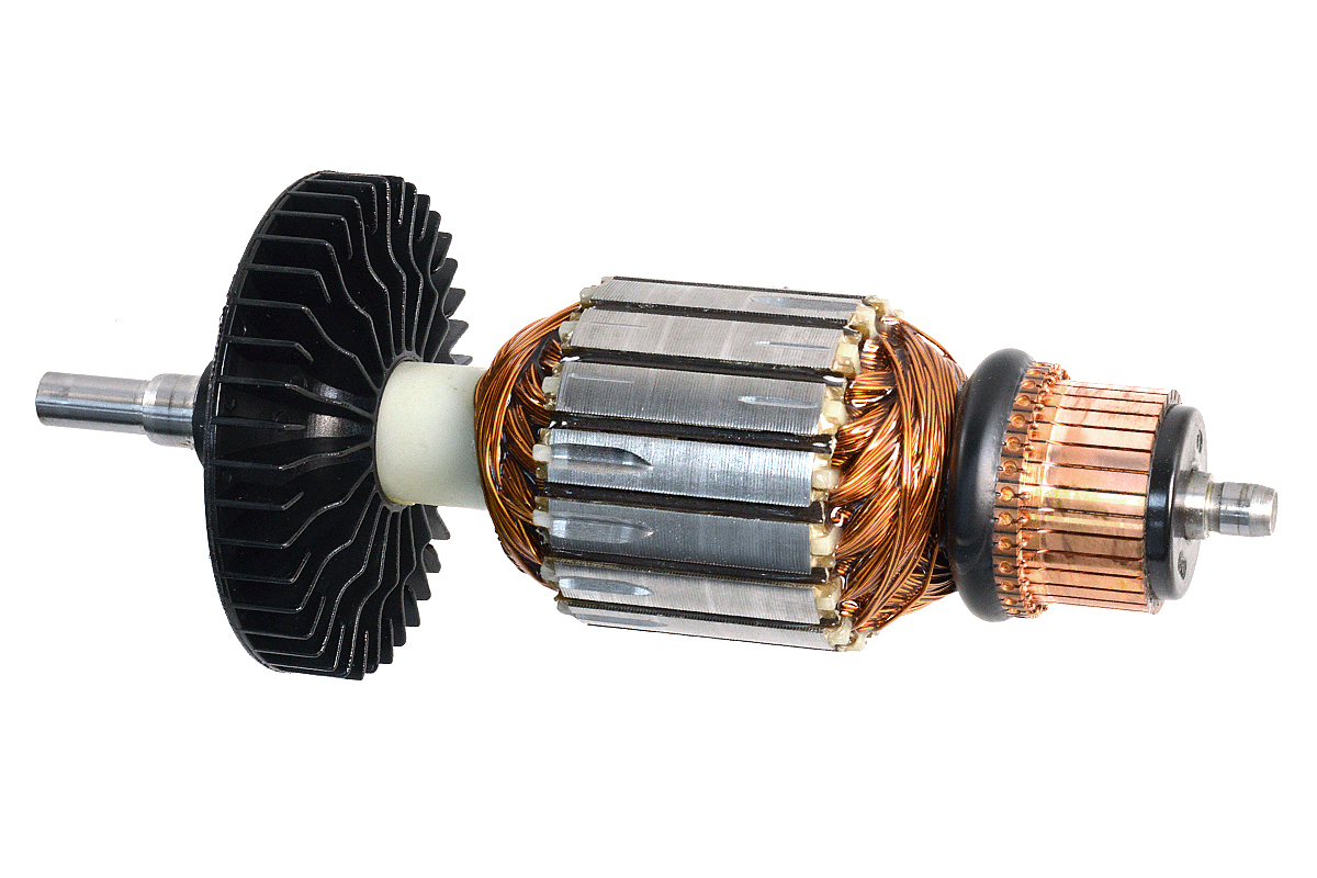 Ротор (Якорь) DeWalt для пилы торцевой DWS778 TYPE 1 230В (L-200 мм, D-54 мм, внутренняя резьба М5), N231746
