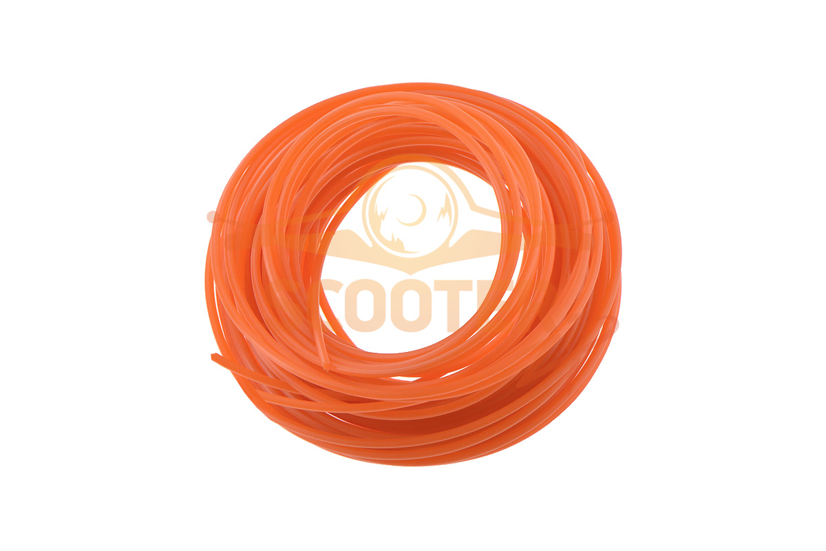 Леска круглая, 2.4 мм, 15 м, оранжевая для триммера электрического PATRIOT ET 1200 (20099220), 77288710174
