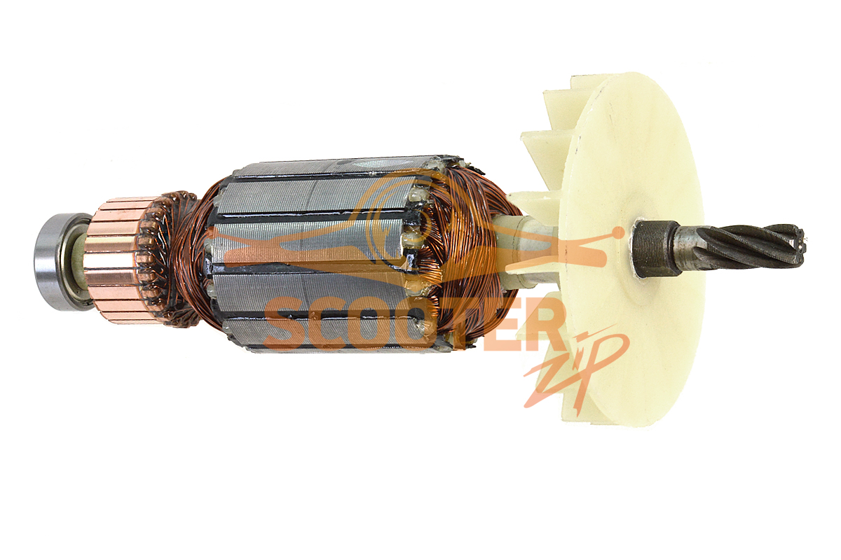 Ротор (Якорь) 230В 2610Z02835 для пилы циркулярной (дисковой) Skil 5165 (Тип F015516501), 2610Z02835