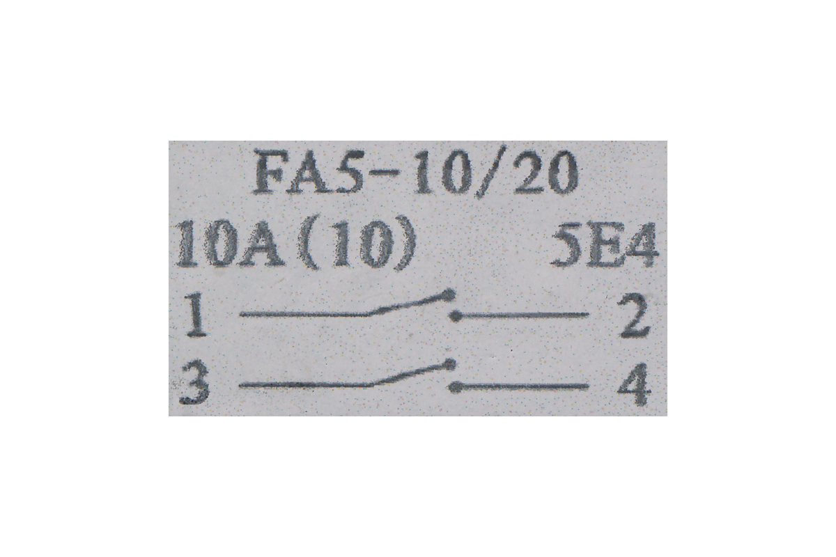 Выключатель FA5-10/2DB, с оттяжкой, для китайских отрезных УШМ, 889-0094