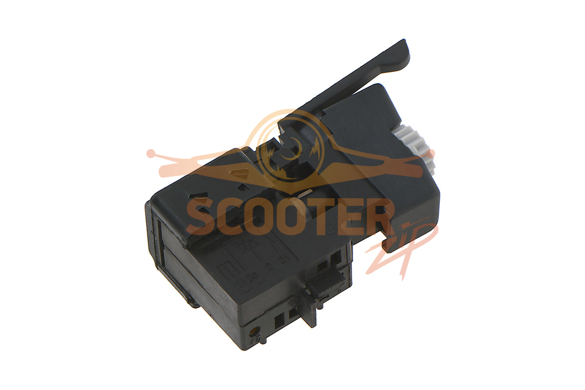 Выключатель с фиксатором, реверсом и регулятором оборотов, для дрелей пылезащищенных, 889-0155