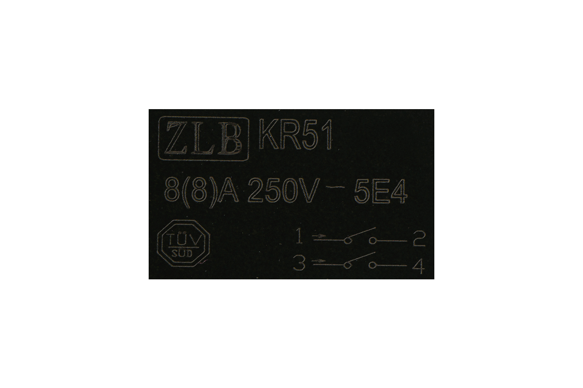 Выключатель KR51, с фиксатором аналог 00.10.01.01.05 для рубанка ИНТЕРСКОЛ Р-82ТС-01, 889-0220