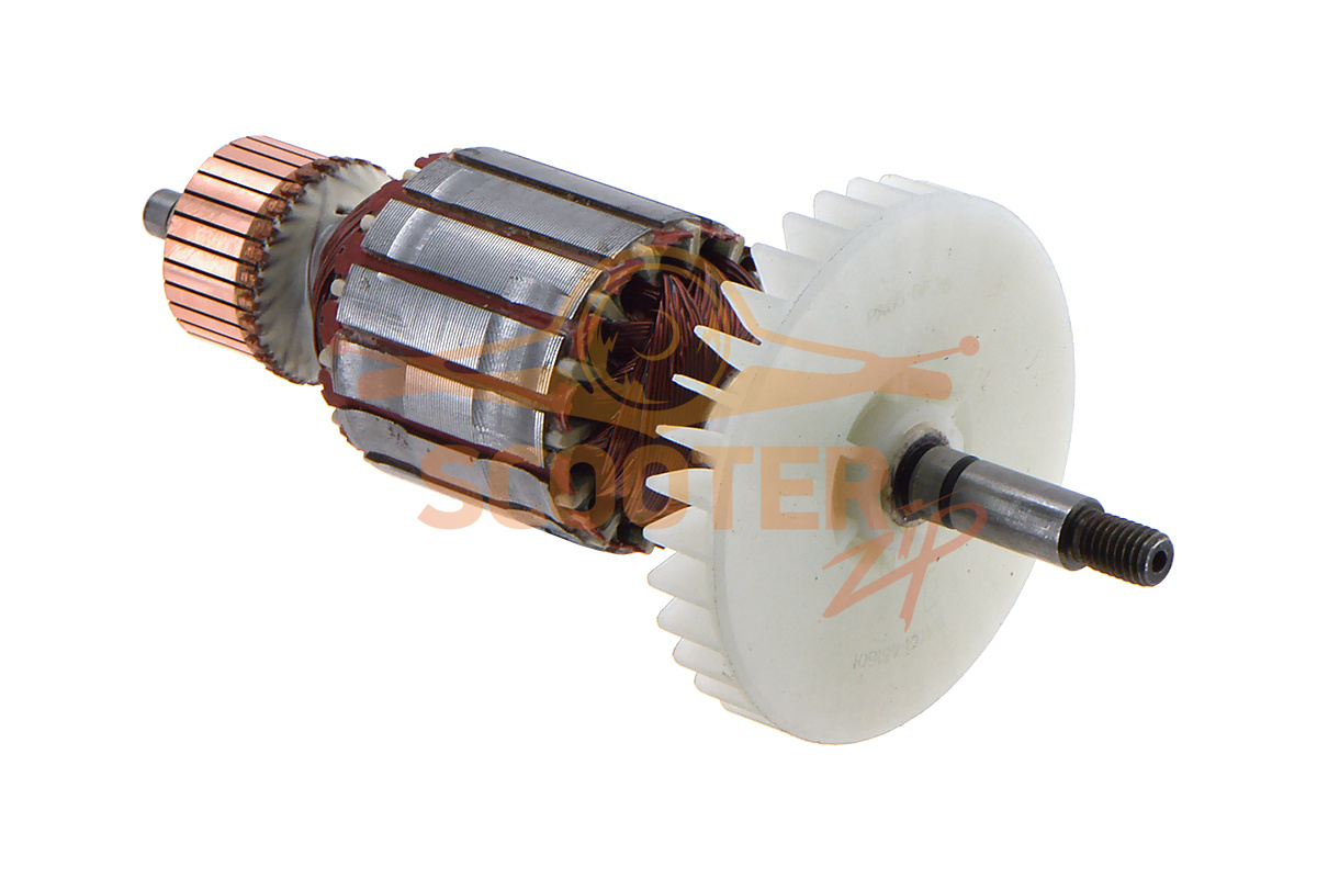 Ротор для электропилы CHAMPION 118, 318 (L-177.5 мм, D-47 мм, резьба М8 (шаг 1.25 мм)), 8402-491102-0000011