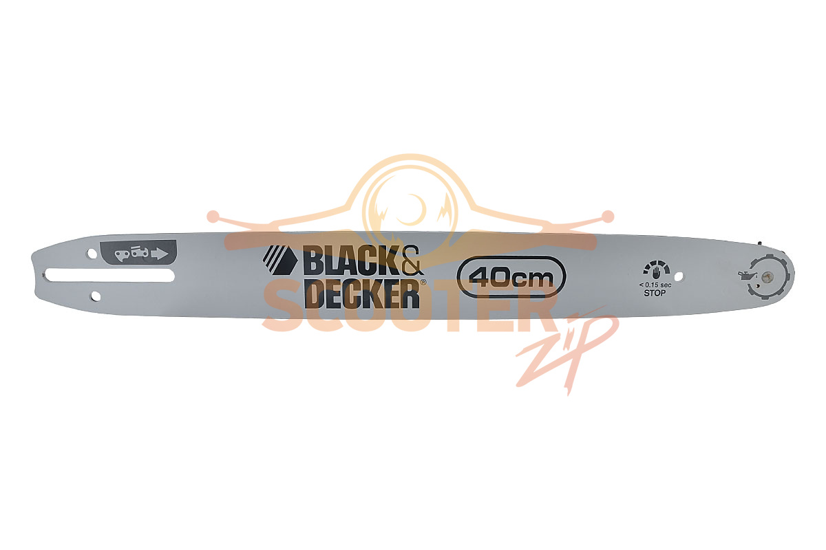 Шина пильная 40 см для пилы цепной Black & Decker GK2240 TYPE 3, 90574432
