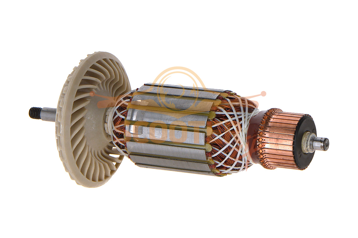 Ротор (Якорь) REBIR LSM-230/2350-33 9700009535 (L-210 мм, D-54 мм, резьба М8 (шаг 1.25 мм)), LSM-230/2350-33