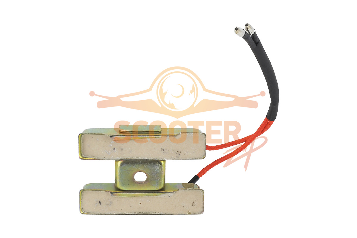 Резистор сдвоенный (5w 5 om/30w 5.9 om) для скутера Honling QT-11, QT-13, 893-00743