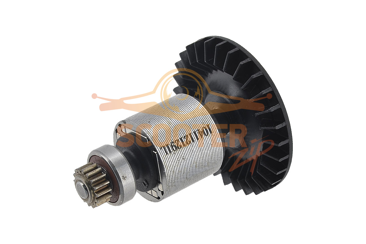 Мотор постоянного тока для дрели-шуруповерта аккумуляторного BOSCH GSB 18V-60 C (Тип 3601JG2101), 2609199894