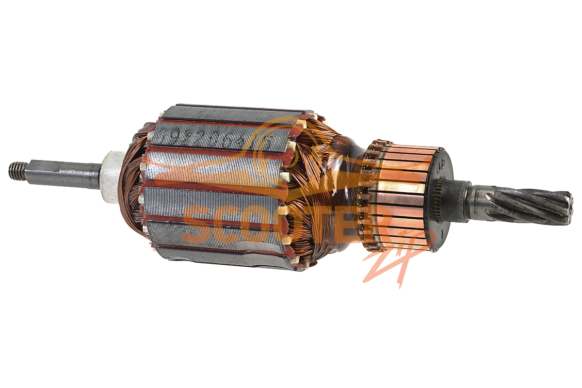 Ротор (Якорь) для электрокосы (триммера) MAKITA UR3500, YA00000509