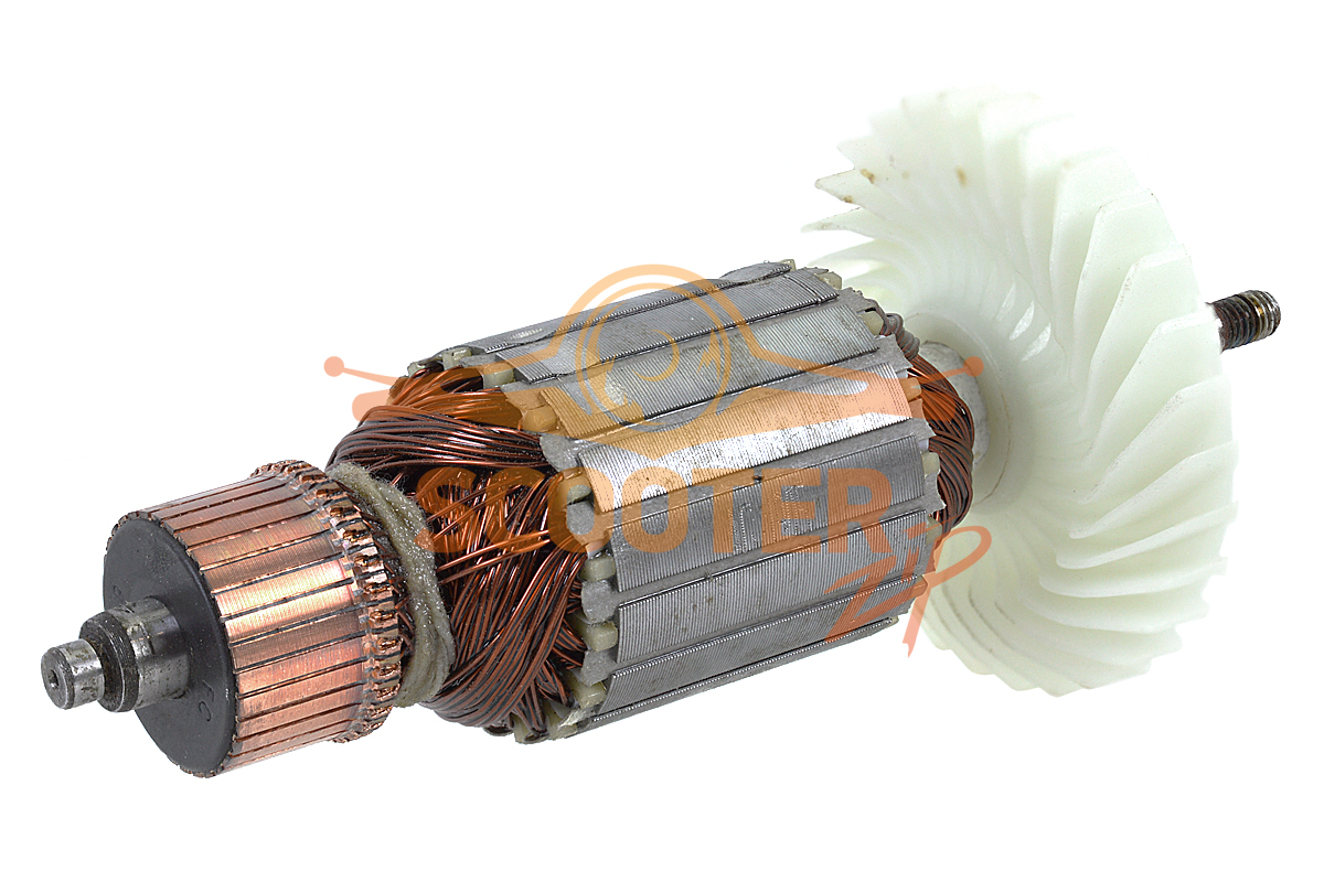 Ротор с подшипниками для болгарки (УШМ) DEXTER AG230-4.1, 895-1619