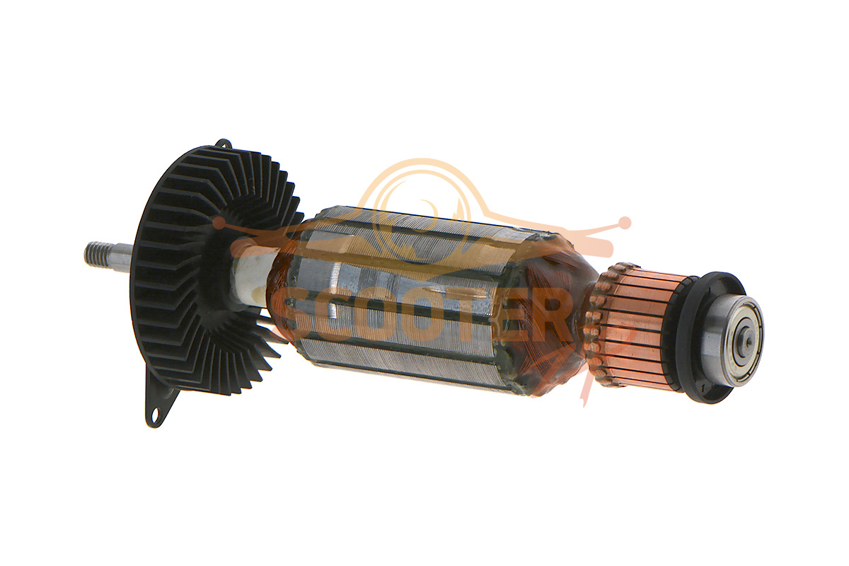 Ротор (якорь) 230V (L-165 мм, D-35 мм, резьба М6 (шаг 1.0 мм)), 316066580