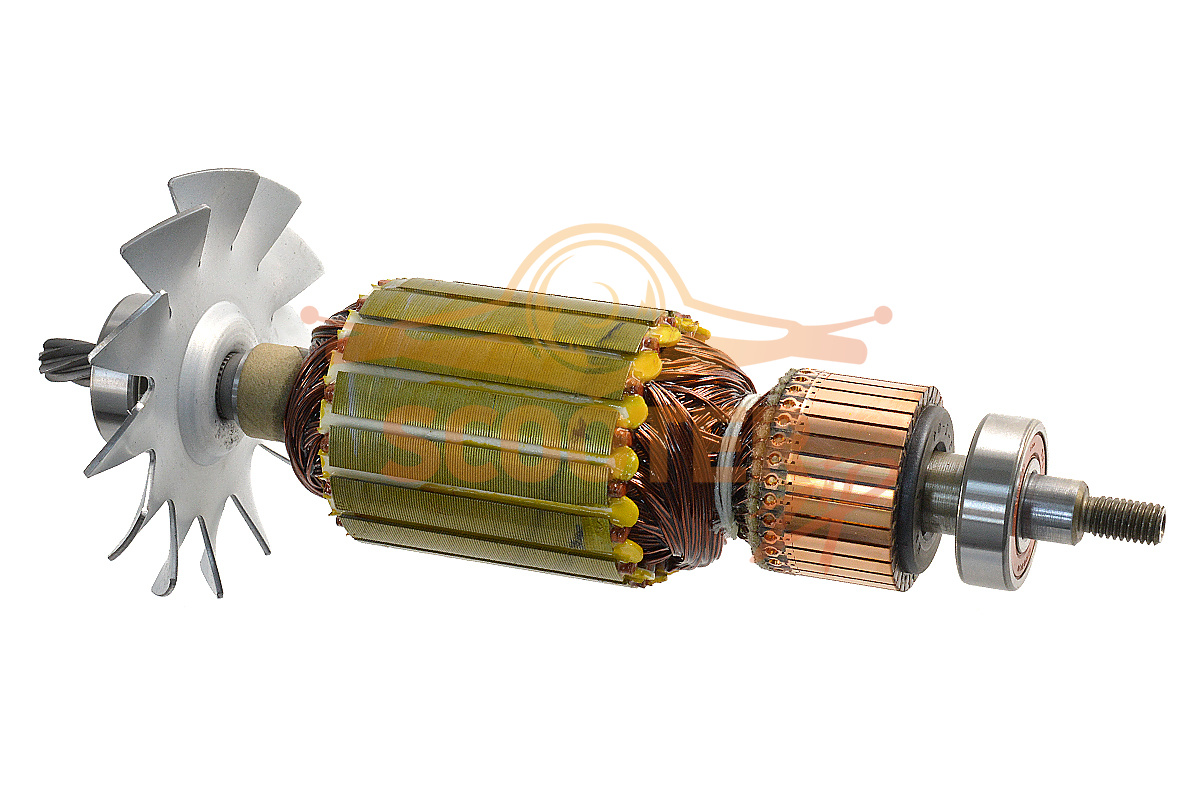 Ротор (Якорь) (L-230 мм, D-53 мм, 7 зубов, наклон влево) Metabo, 1011712602