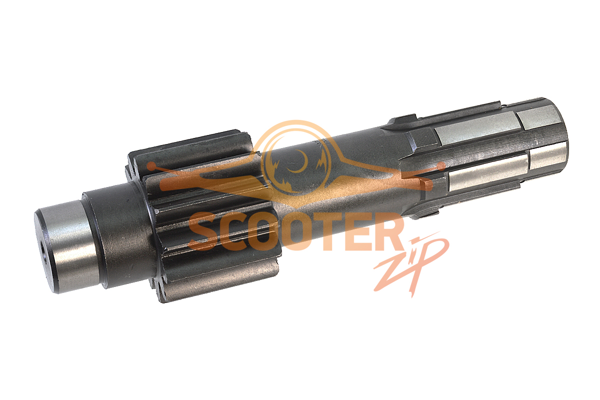 Вал КПП №5 L-227mm, Z-6/13 для минитрактора Shifeng 244, 885-00168
