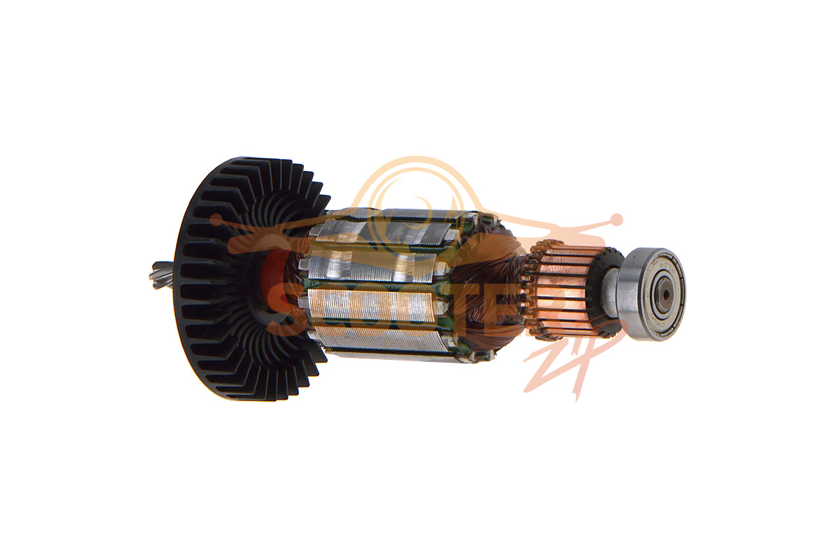 Ротор (Якорь) (L-126 мм, D-32 мм, 5 зубов, наклон влево) для дрели MAKITA DP2011, 517694-9