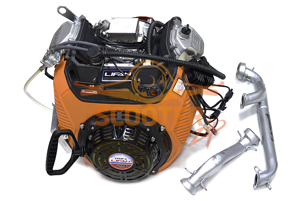 Двигатель LIFAN на Буран 29.0лс 770см3. 46кг; (электростартер, полностью готовый к установке), 50026