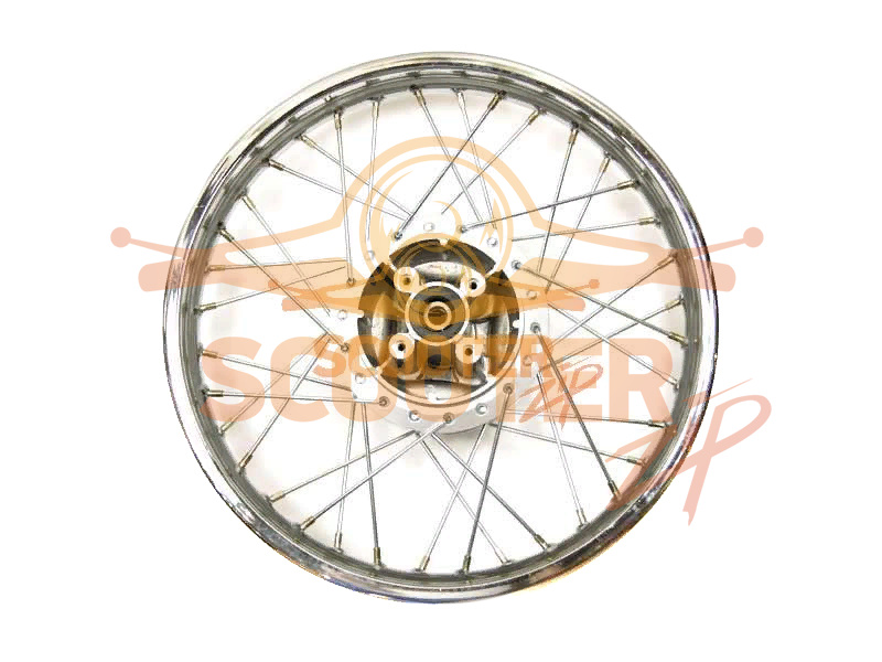 Диск колеса 18 x 2.15 задний дисковый тормоз (спицы) для мотоцикла IRBIS TTR-250Rb MVH, 893-01176