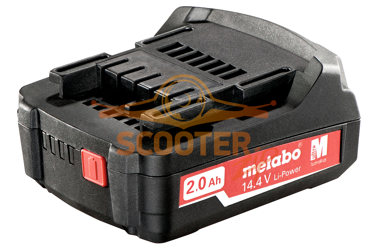 Аккумулятор 14.4 В, 2,0 Ач, LI-POWER для дрели-шуруповерта аккумуляторной Metabo BS 14.4 LT Impuls (02137000), 625595000