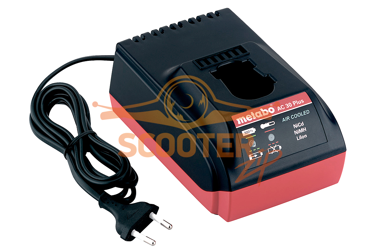 Зарядное устройство AC 30 PLUS  NI-CD/NI-MH/Li-Ion (BSZ) (627275000) для дрели-шуруповерта аккумуляторной Metabo PowerMaxx BS (00079000), 627275000