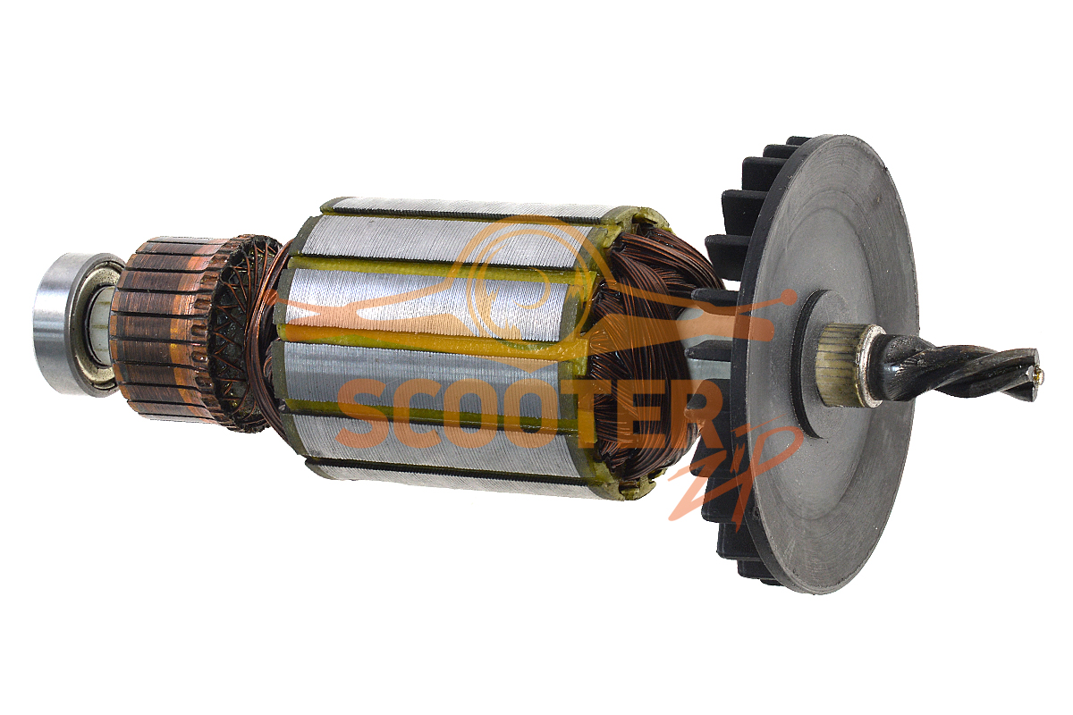 Ротор (Якорь) (L-153.5 мм, D-41 мм, 4 зуба, наклон влево) для пилы сабельной ЗУБР ЗПС-750-115 Э, U359-750-050