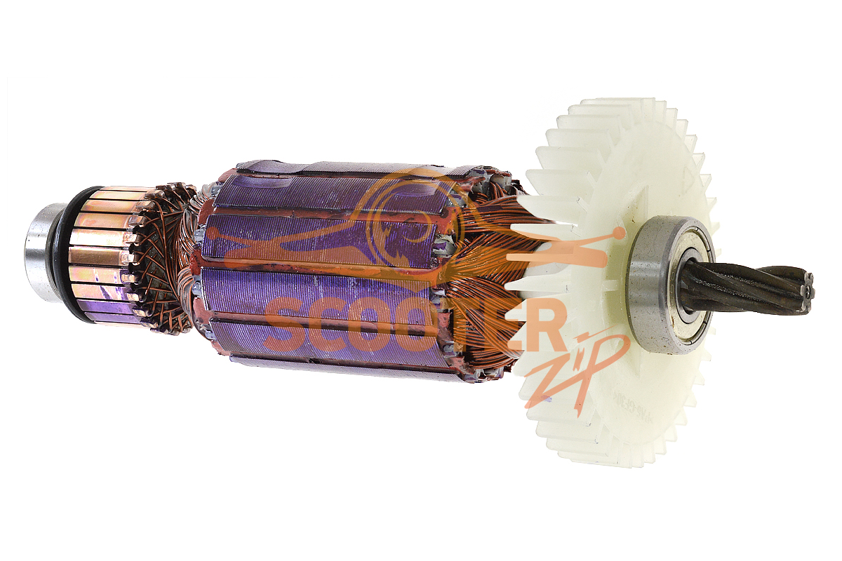 Ротор (Якорь) КД (Z=6) (L-174 мм, D-43 мм, 6 зубов, наклон вправо), U505-160-021