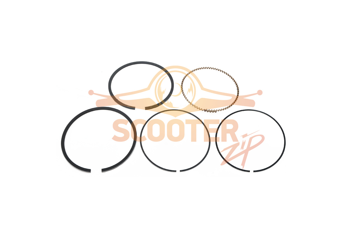 Комплект поршневых колец для газонокосилки бензиновой ЗУБР ЗГКБ-510, U591-460-120-C