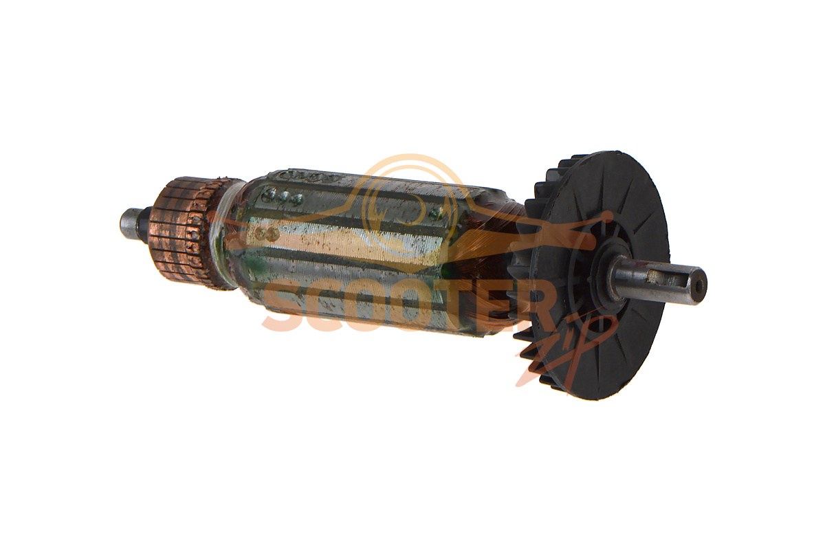 Ротор (Якорь) (L-148 мм, D-31.5 мм, шпонка) для болгарки (УШМ) URAGAN HWS-115-600, U103-600-029
