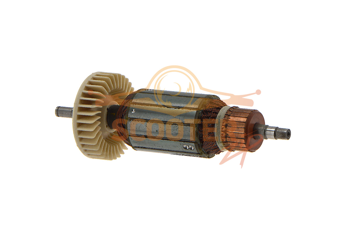 Ротор (Якорь) (L-168 мм, D-40 мм) для штробореза (бороздодела) URAGAN PDCG-1300, U365-130-054