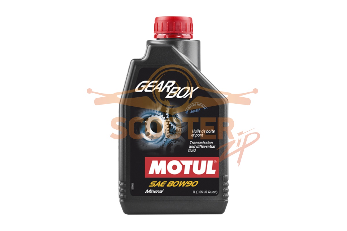 Масло Motul Gearbox 80W-90 mineral 1 литр масло трансмиссионное, 105787