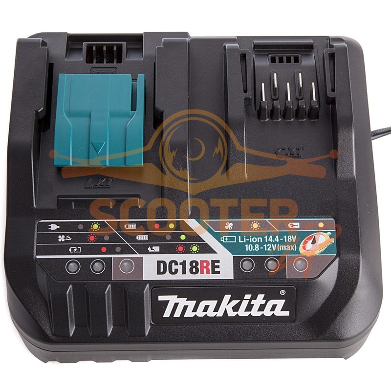Зарядное устройство Makita DC18RE (Li-Ion CXT 10,8-12; LXT 14,4-18В), 198445-5