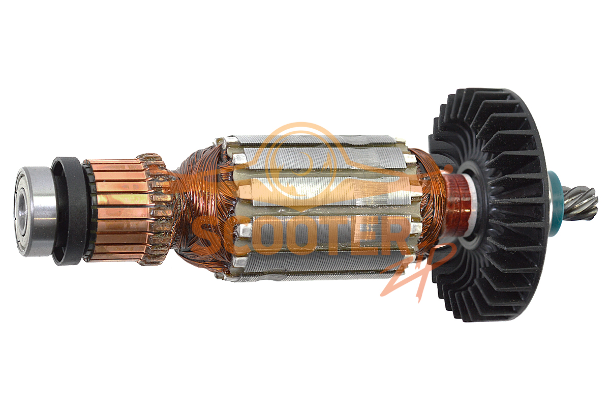 Ротор (Якорь) (L-131 мм, D-32 мм, 7 зубов, наклон влево) для шуруповерта MAKITA FS6300, 515754-1