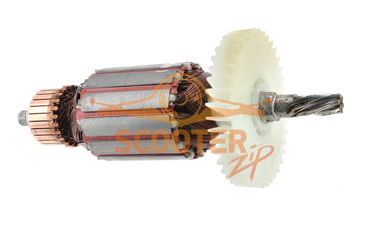 Ротор (Якорь) ЭНКОР 134470 (L-165 мм, D-44 мм, 6 зубов, наклон влево)