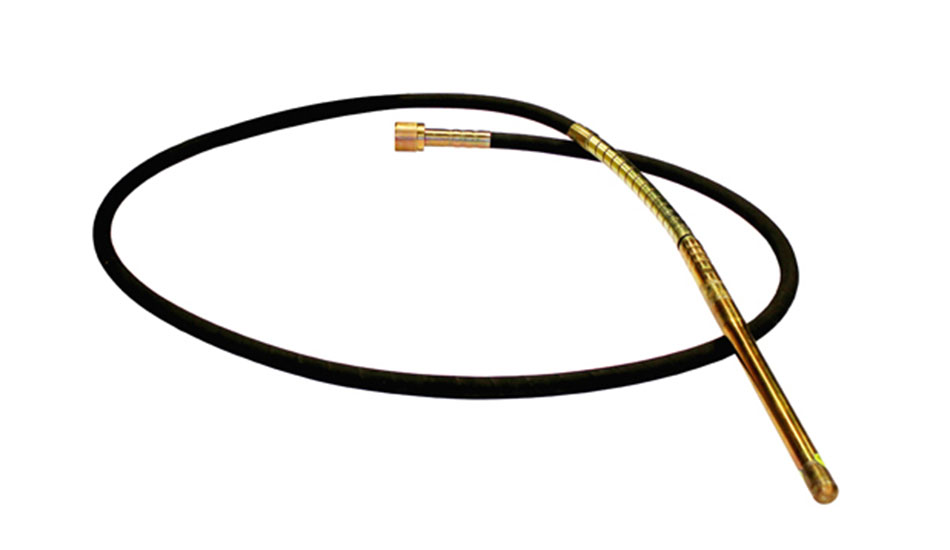 Вал гибкий с вибронаконечником (L4m D28mm T тип) для вибратора глубинного электрического CHAMPION ECV-550, C1704